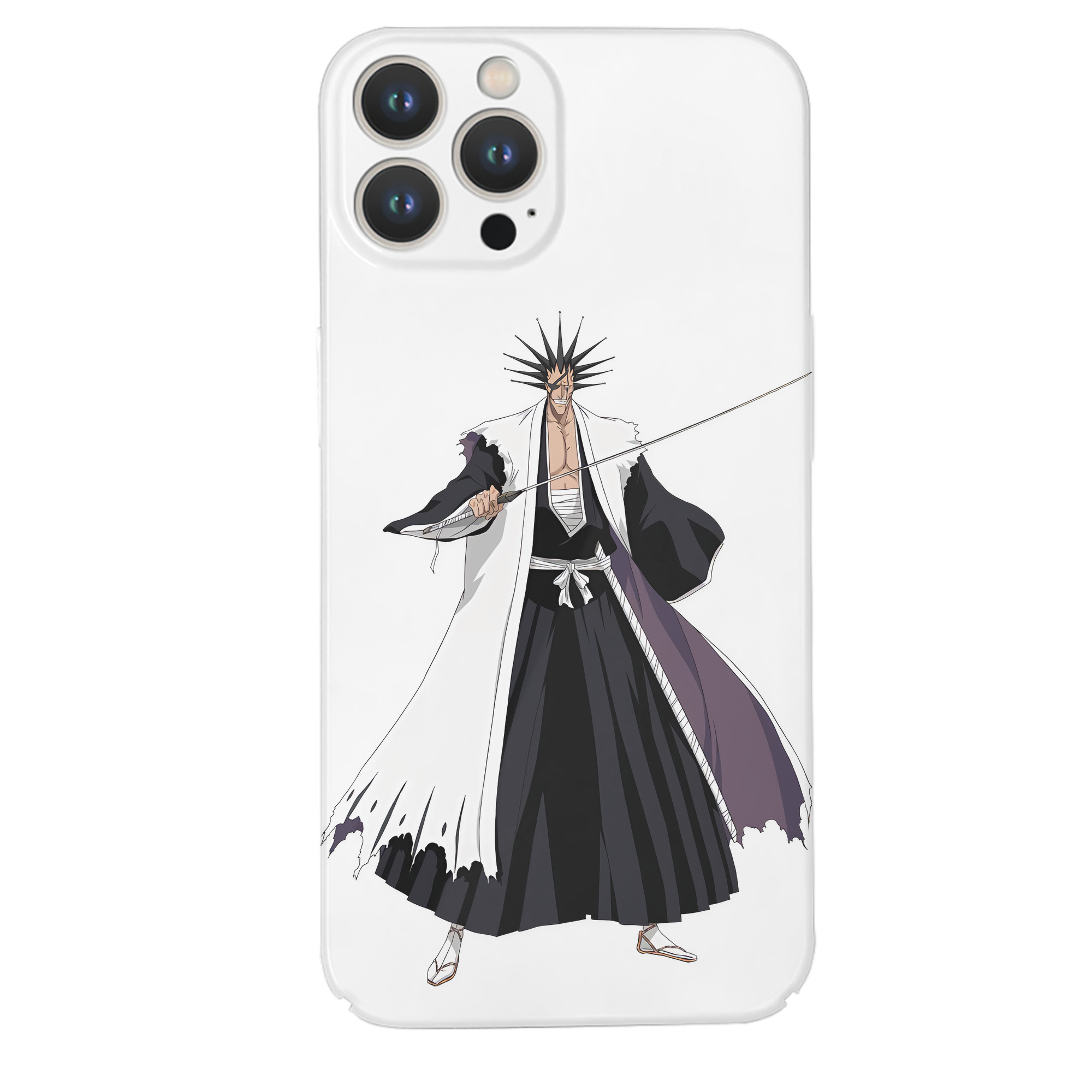 （画像用） ブリーチ ざらき けんぱち BLEACH Zaraki Kenpachi 【iPhone 14シリーズ対応】ハードケース